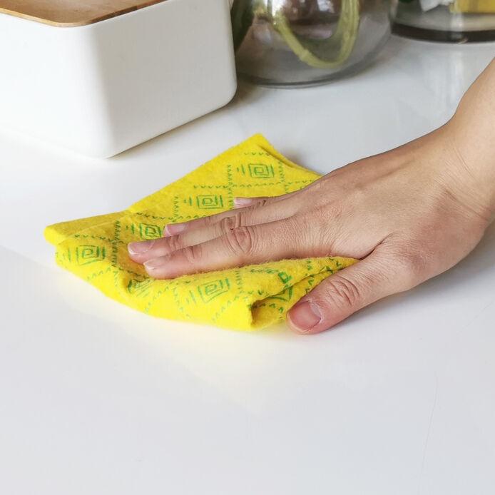 Khăn lau đa năng siêu thấm VILEDA gói 3 cái, vải sợi microfibre, không rách, không để lại vệt - TSU156137