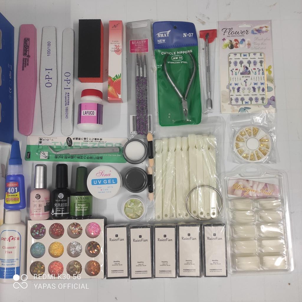 Combo set đồ học và làm nail từ cơ bản đến nâng cao chuyên nghiệp