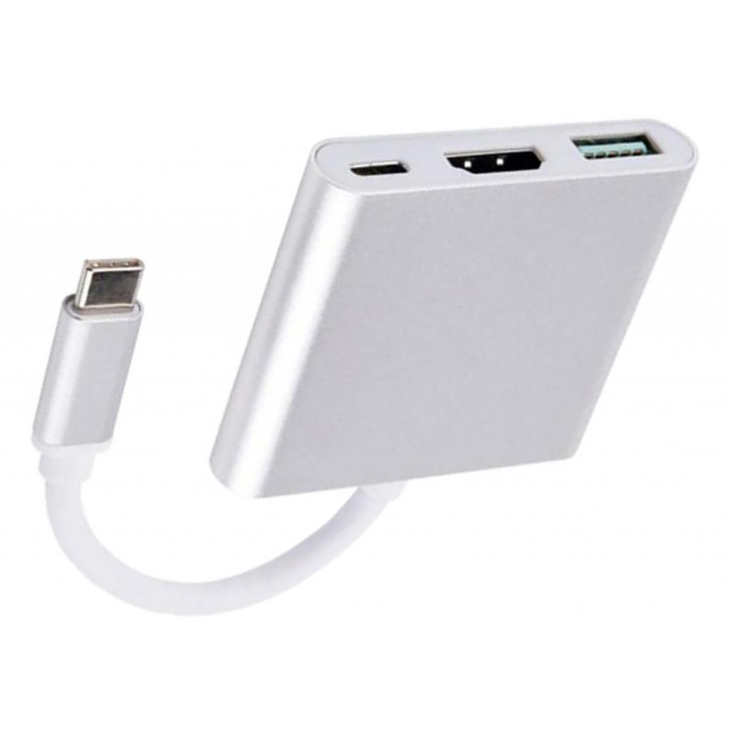 Universal USB Type-C to VGA Charging HUB Adapter Converter for Laptop