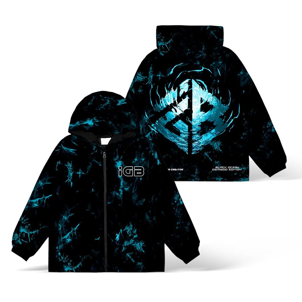 Áo Khoác BLACK OCEAN iMA God Breaker (iGB Black Ocean Jacket)