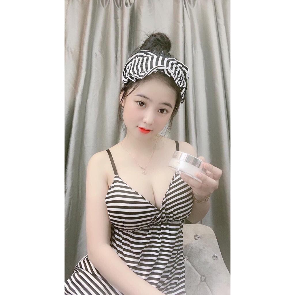 SET BỘ NGỦ NỮ 2 DÂY CÓ ĐẮP MẮT QC HOT HIT
