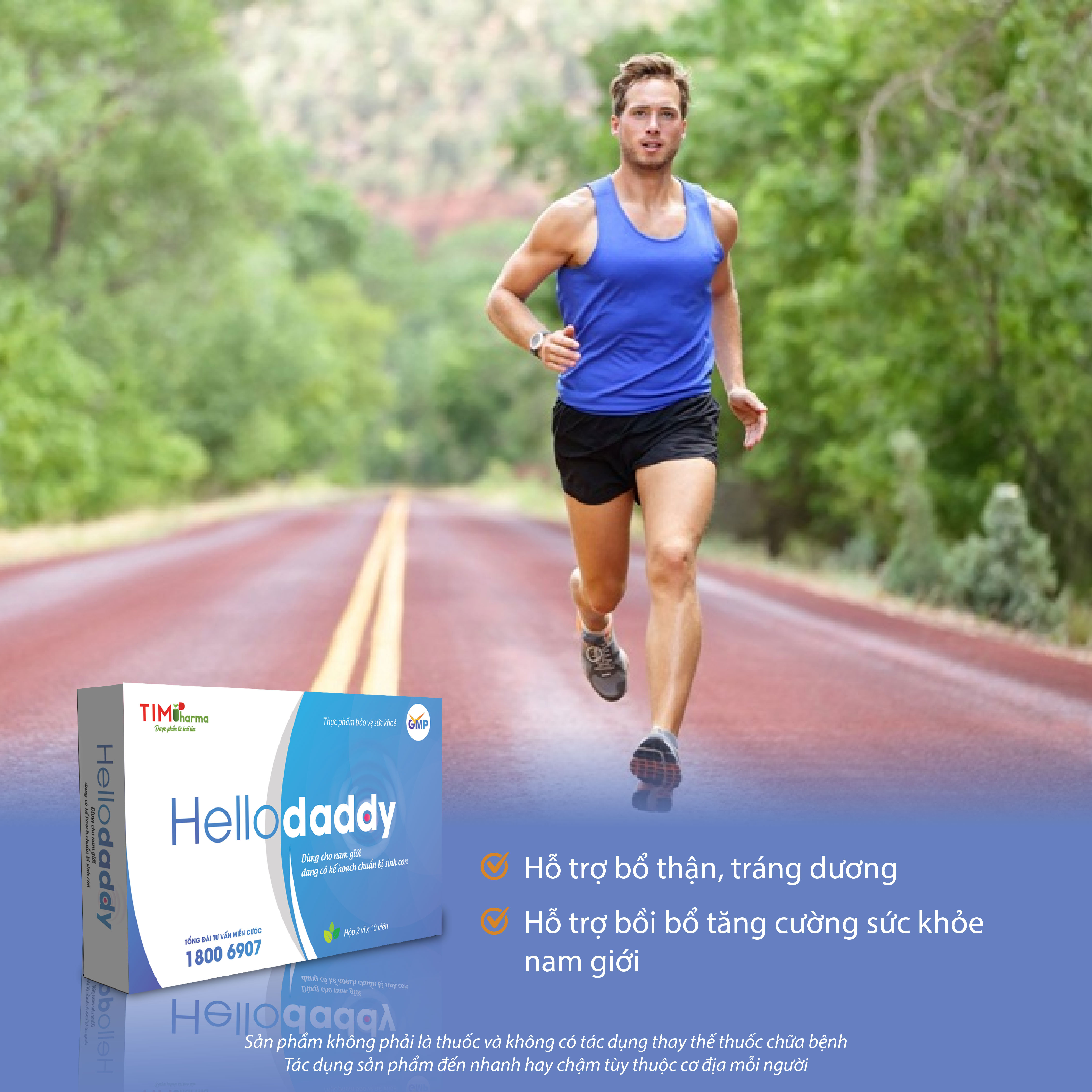 TPBVSK HELLO DADDY – Dùng cho nam giới đang có kế hoạch chuẩn bị có con