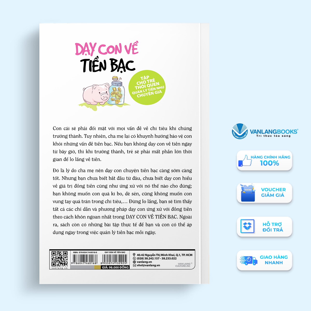 Dạy Con Về Tiền Bạc - Vanlangbooks