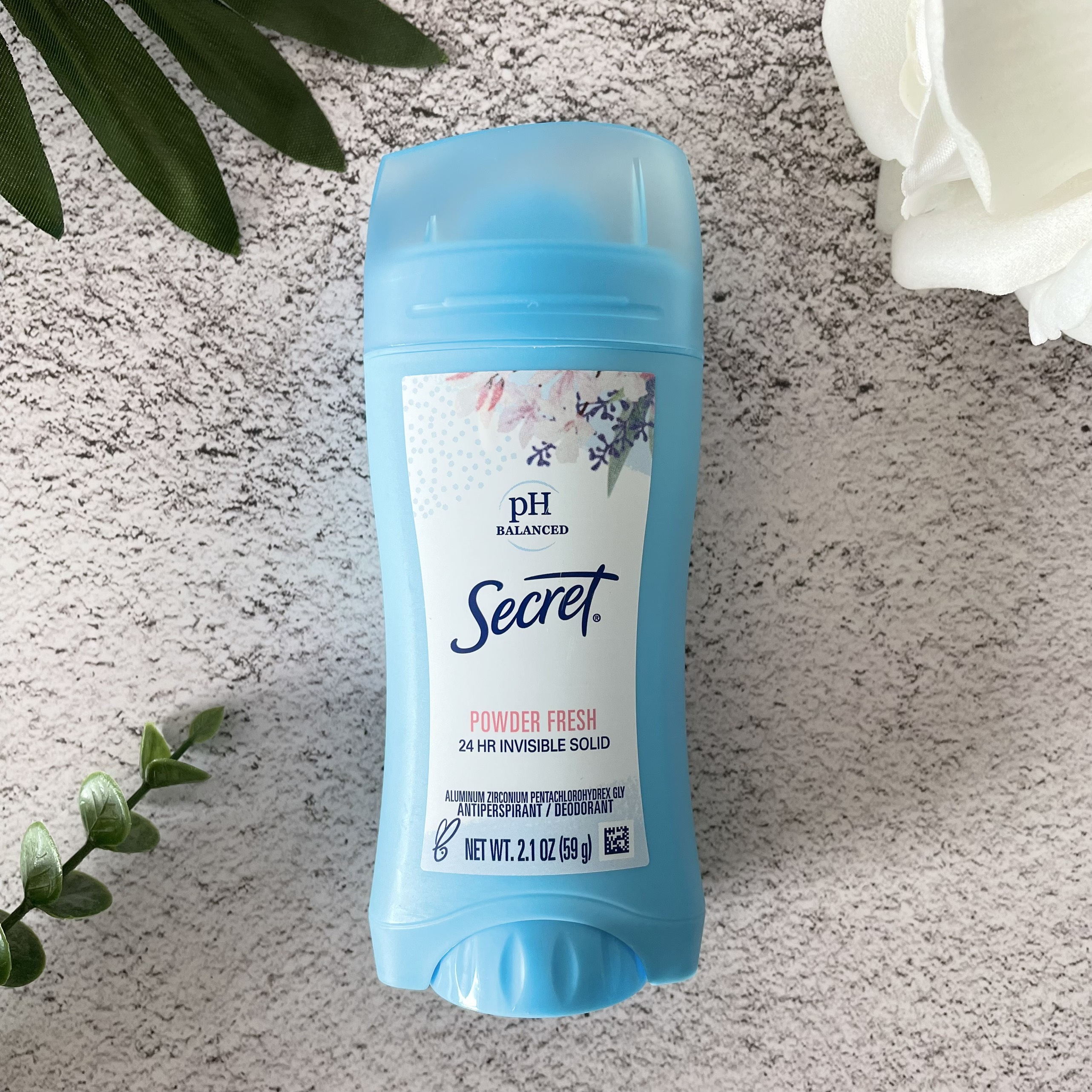 Lăn Khử Mùi Nữ Secret Powder Fresh 24HR Invisible Solid 59G Hàng Nhập Mỹ