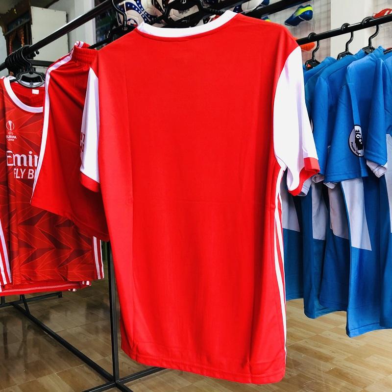 Bộ đồ quần áo đá bóng, đá banh, bộ đồ thể thao nam nữ CLB Arsenal vải thui thái lạnh cao cấp