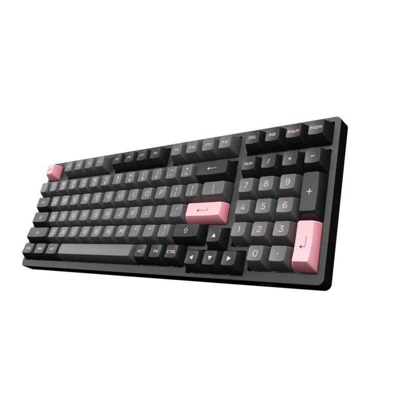 Bàn Phím Cơ AKKO 3098 ASA – Black Pink (AKKO CS switch / Hotswap / Foam tiêu âm) - Hàng Chính Hãng