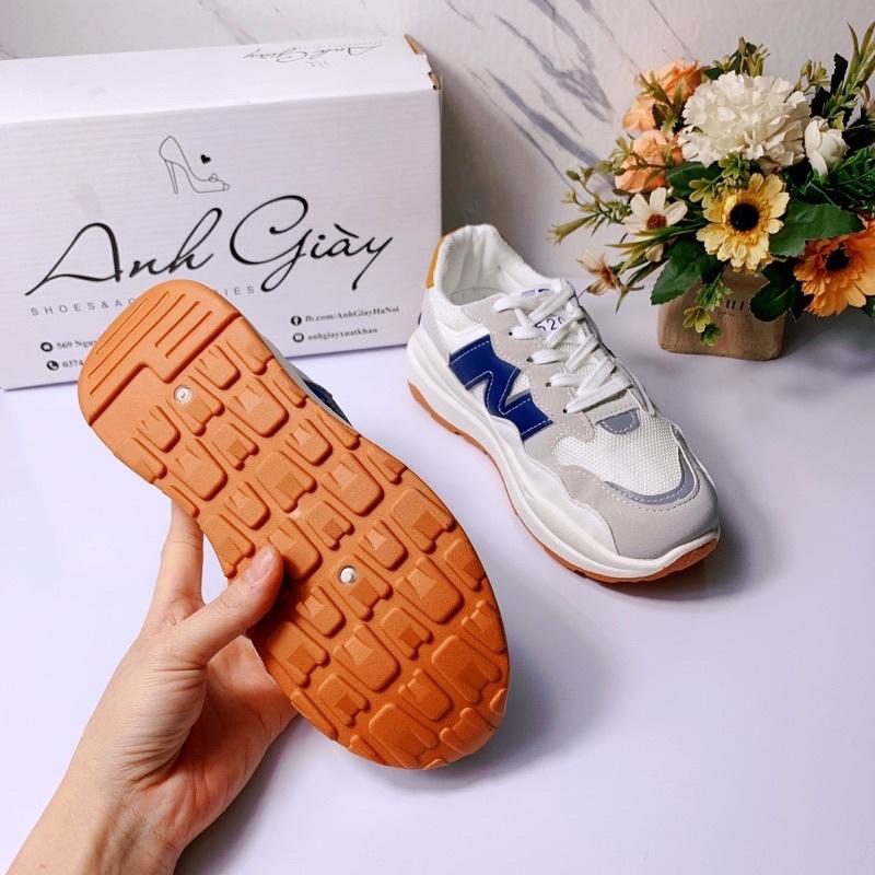 TT16 - Giày thể thao , sneaker nữa độn đế 4p kiểu dáng trẻ trung cá tính phối màu cực xinh