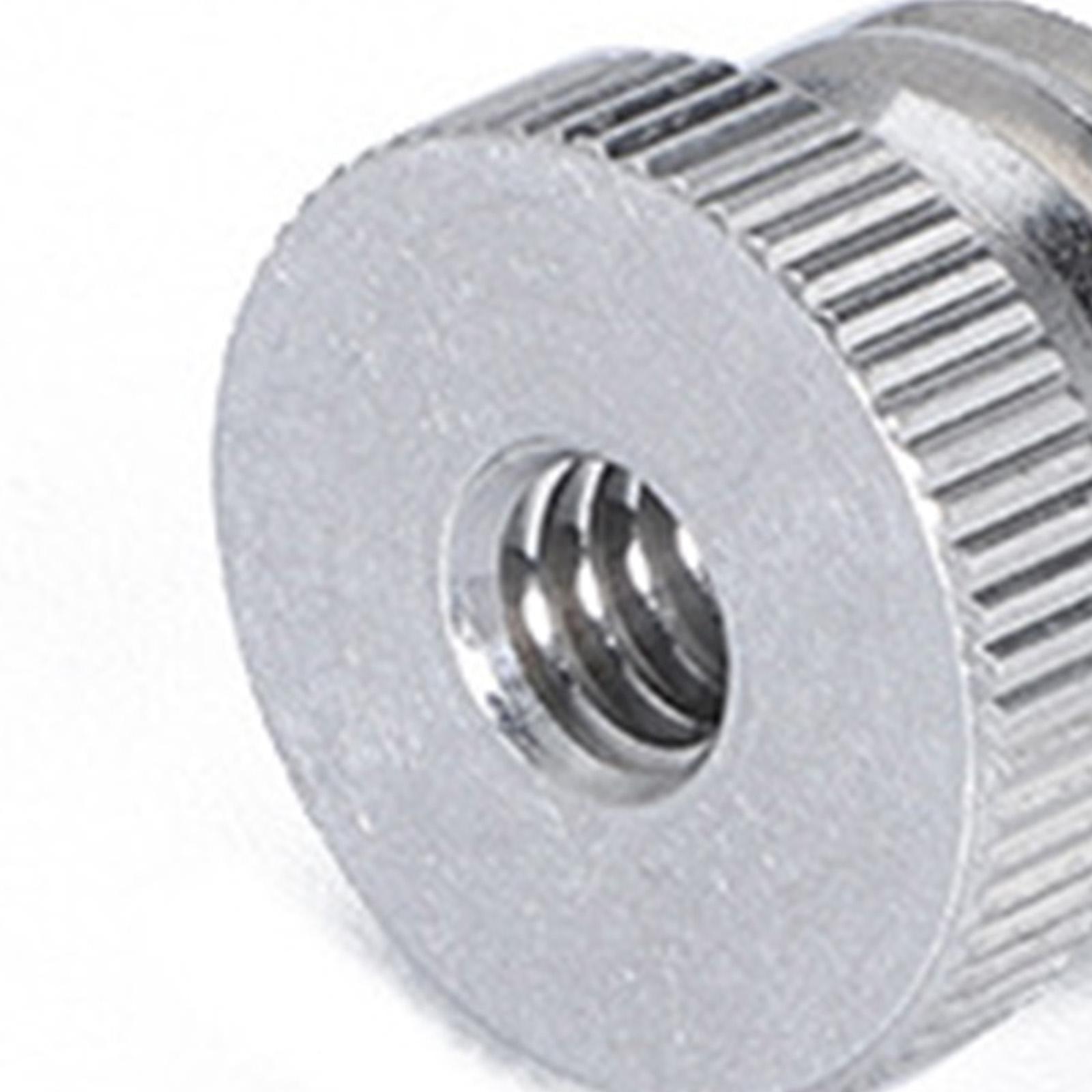 2 Pieces 5/8 inch to 1/4 inch Microphone Screw Accessory for Camera Tripod