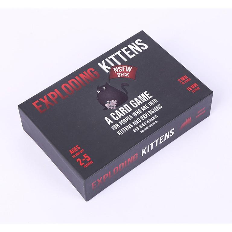 Mèo Nổ Exploding Kittens Cơ Bản Giá Rẻ 56 Lá Bài - Boardgameshop