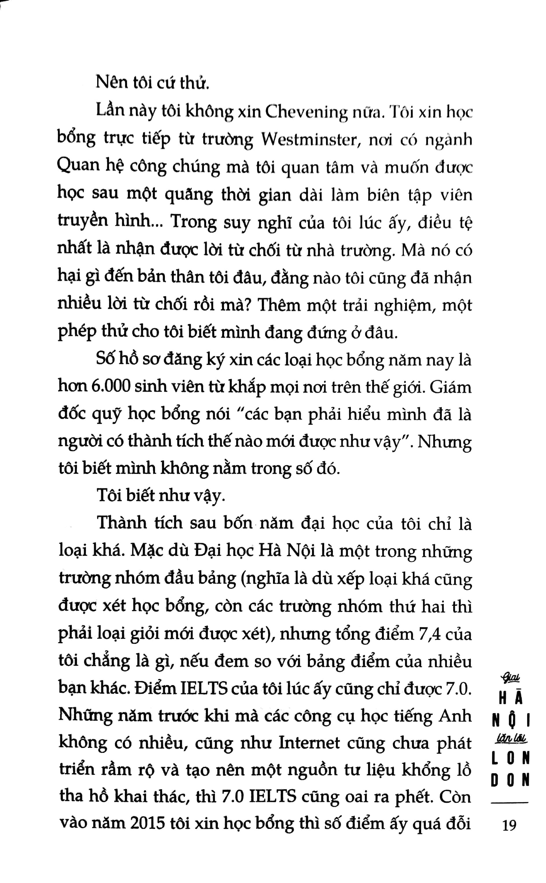 Sách Giai Hà Nội Lặn Lội London