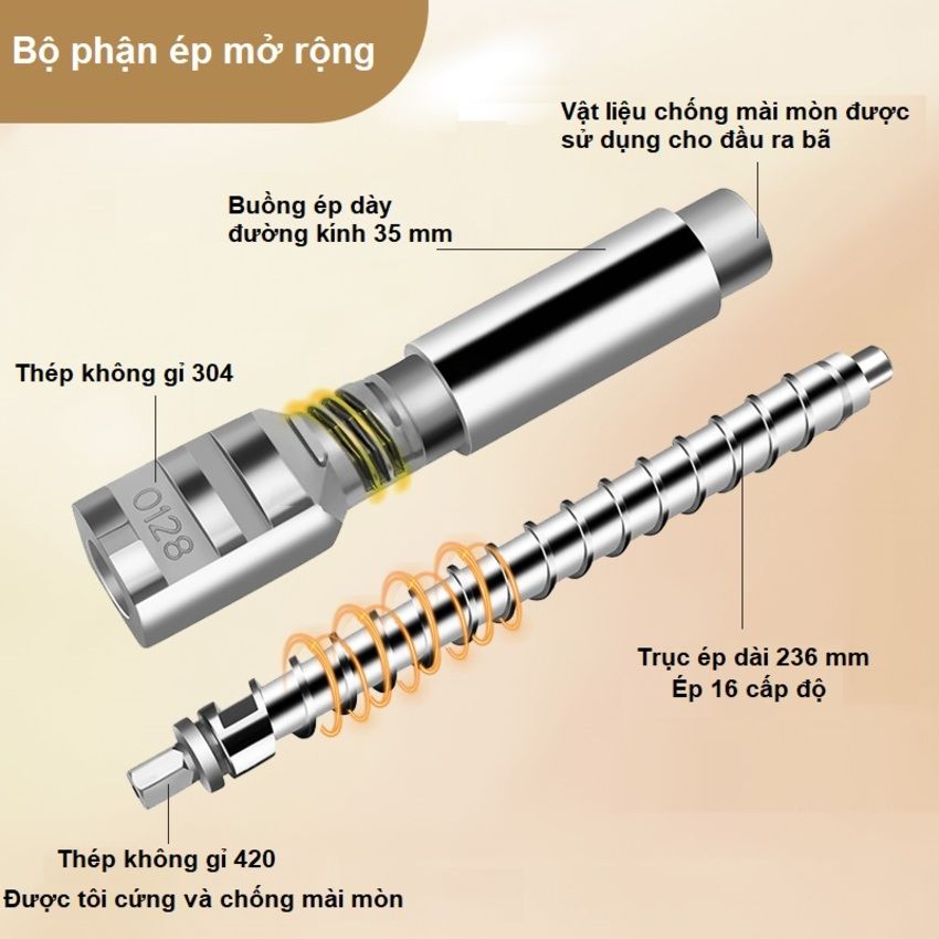 [HÀNG NHẬP KHẨU] Máy ép dầu ăn thực vật chuyên dụng, dùng trong gia đình (1000W) Thương hiệu Mỹ cao cấp Septree - T2S