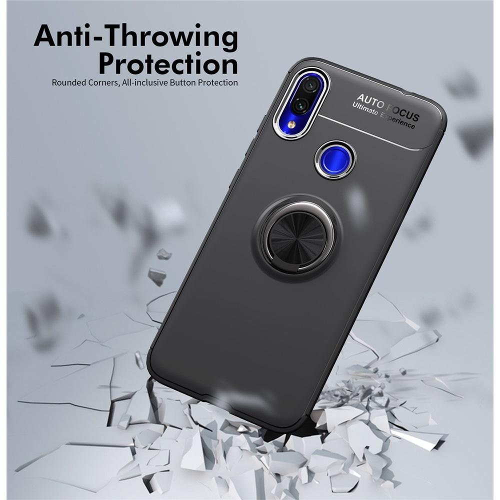 Magnet Holder Shockproof Case with Metal Ring Casing Xiaomi Mi Note 10 Redmi Note 10 Pro 10S 4G 5G 9T 9a 9c Poco M3 F3 X3 Pro NFC