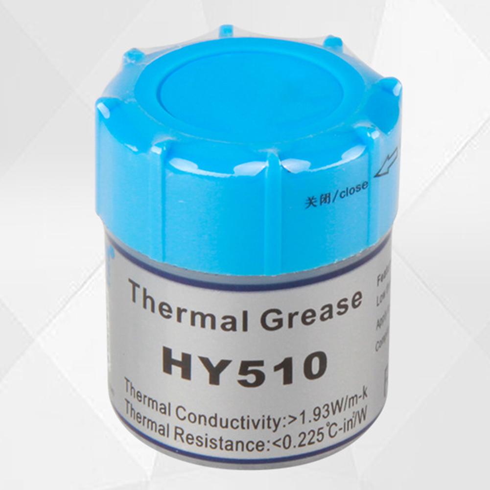 HY510 10G 20G Màu Xám Hợp Chất Silicone Keo Tản Nhiệt Dẫn Điện Dầu Mỡ Tản Nhiệt Cho CPU GPU Chipset Laptop Làm Mát Với Cạp