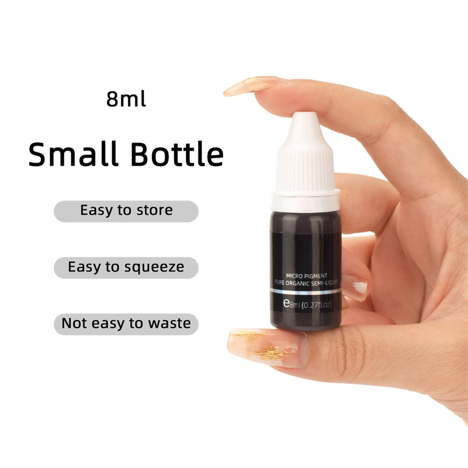 8ml  Pigment Ink Embroidery for Eyebrow Professionals