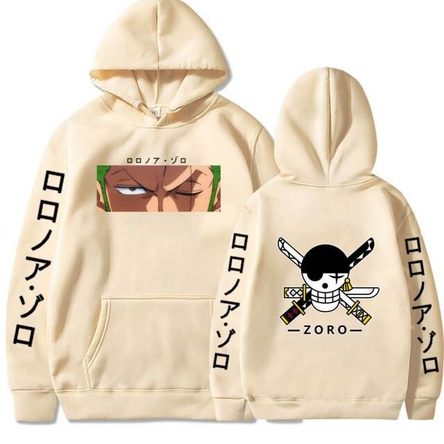 Áo Hoodie Roronoa Zoro One pice áo thun nỉ Nam Nữ mùa thu đông