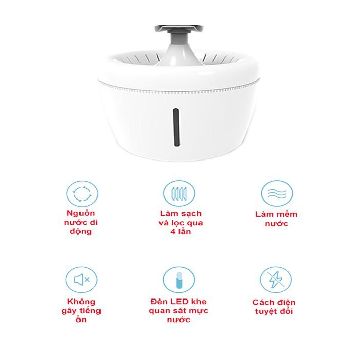 Máy uống nước tự động cho chó mèo ELS 2,5 l