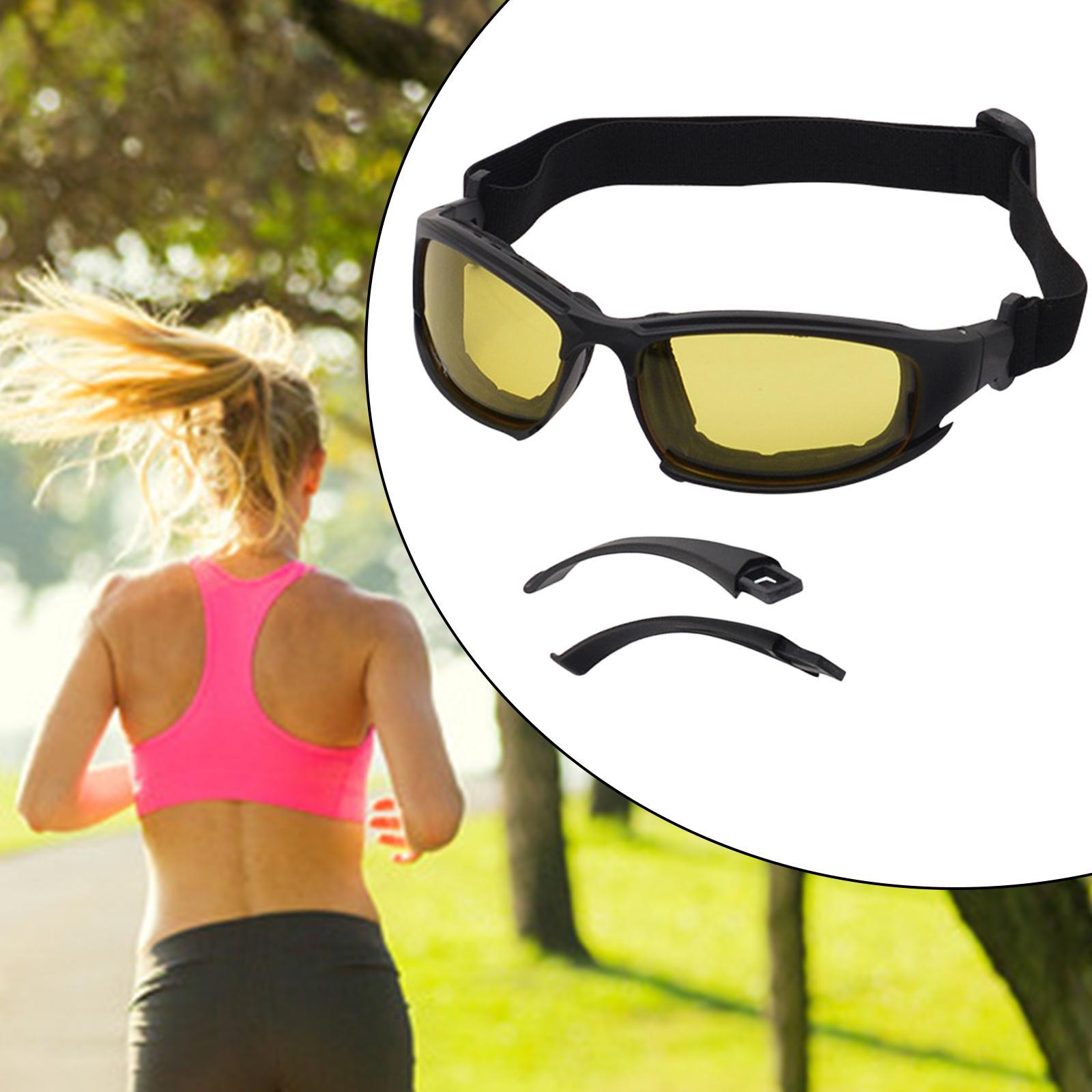 Lightweight Sports Glasses Goggles Unisex Eyewear Running Cycling 2Pcs