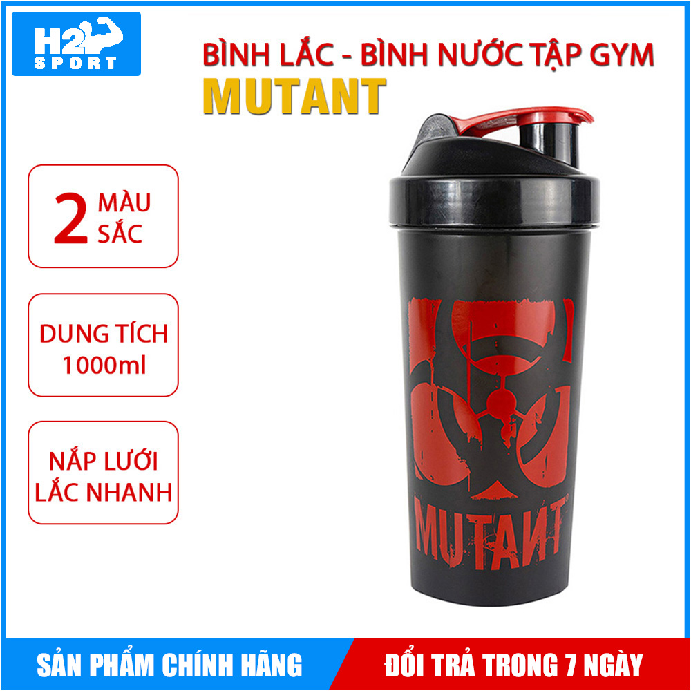 Bình lắc thể thao tập Gym dung tích 1000ml