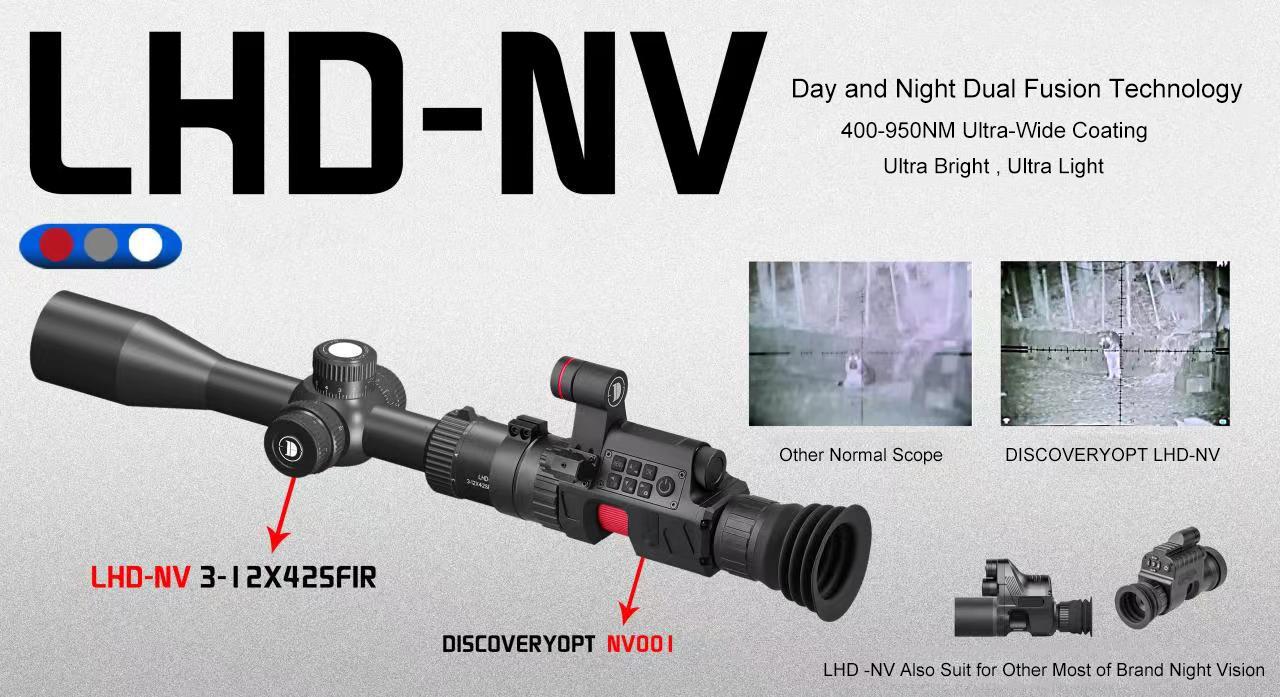 Discovery Optics Hot Selling Night Vision Tactical Waterproof DISCOVERY-NV001 Night Vision For Hunt