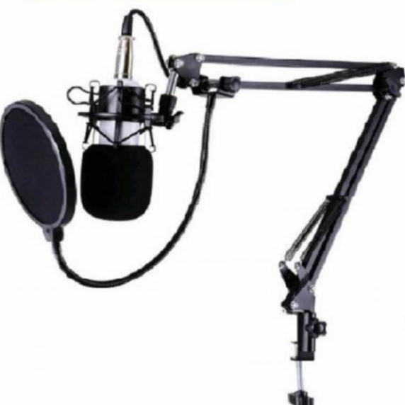 Kẹp Bàn Mic Thu Âm + Màng Lọc Âm HÀNG Giá Đỡ Mic Livestream - Giá Treo Mic Chất Lượng Cao