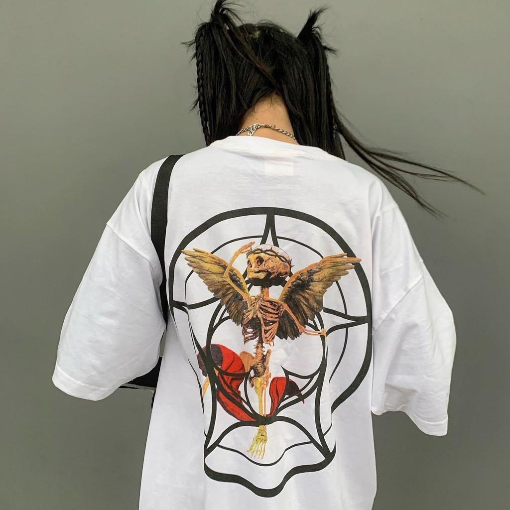 Áo Thun SKEL ANGEL STAR LOGO TEES cực hot 2021 || Hany Shop