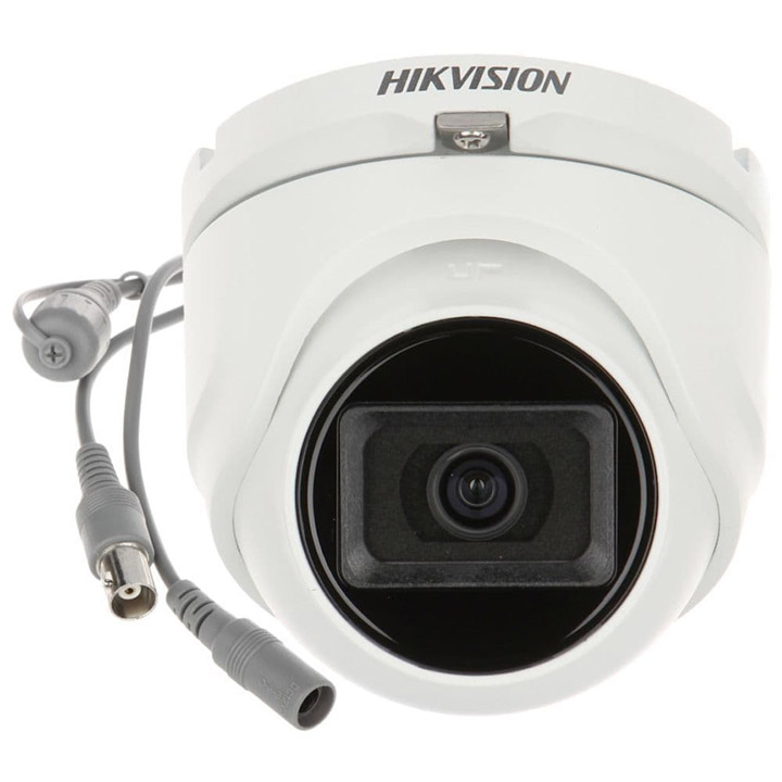 Camera dome HDTVI Hikvision DS-2CE76H0T-ITMFS 5MP tích hợp micro hàng chính hãng Nhà An Toàn