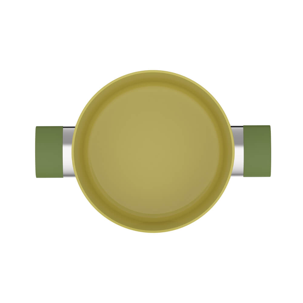 Bộ nồi phủ sứ an toàn Elmich Olive EL-5220OV03