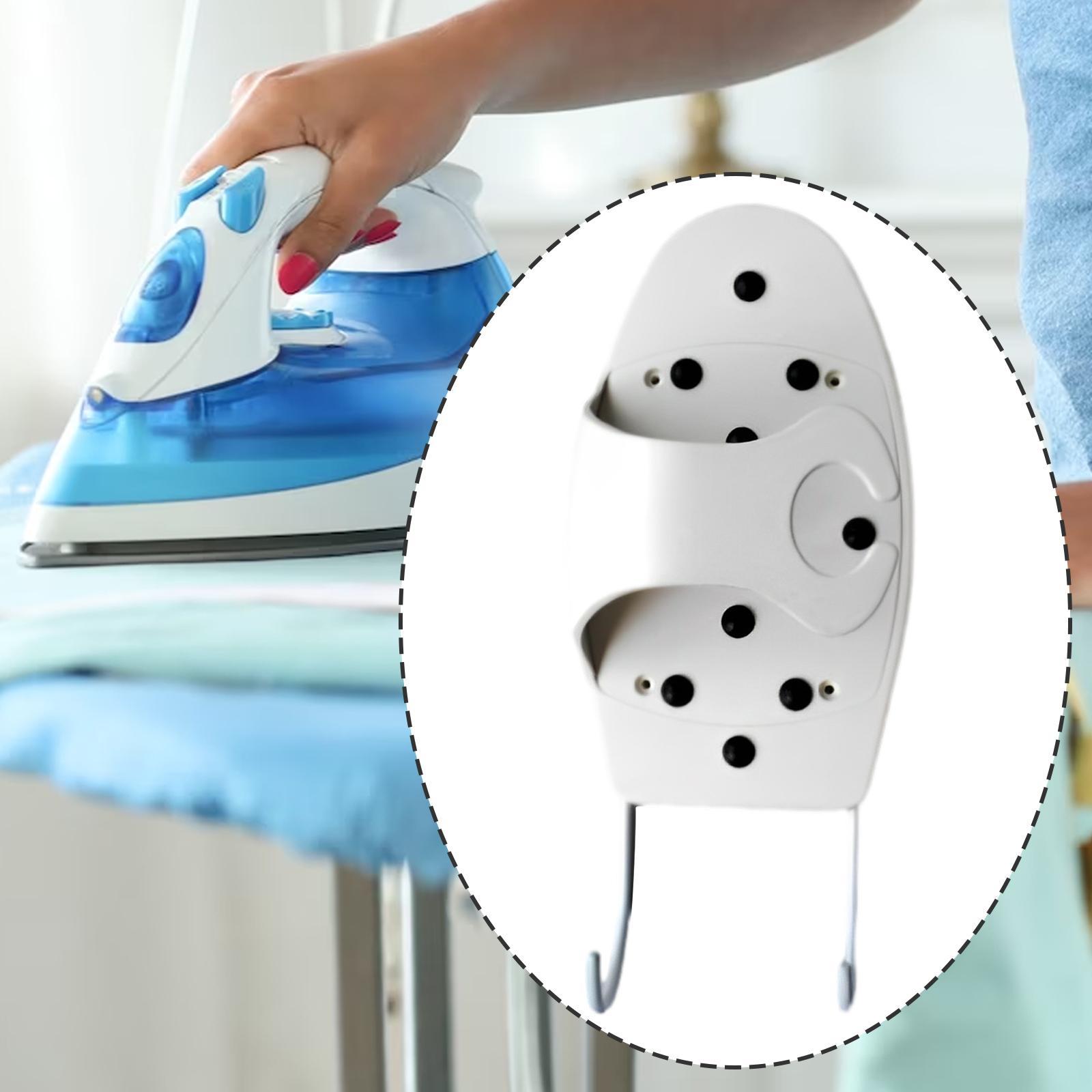 Ironing Board Holder Easy to Install Iron Hanger for Bathroom Laundry Room