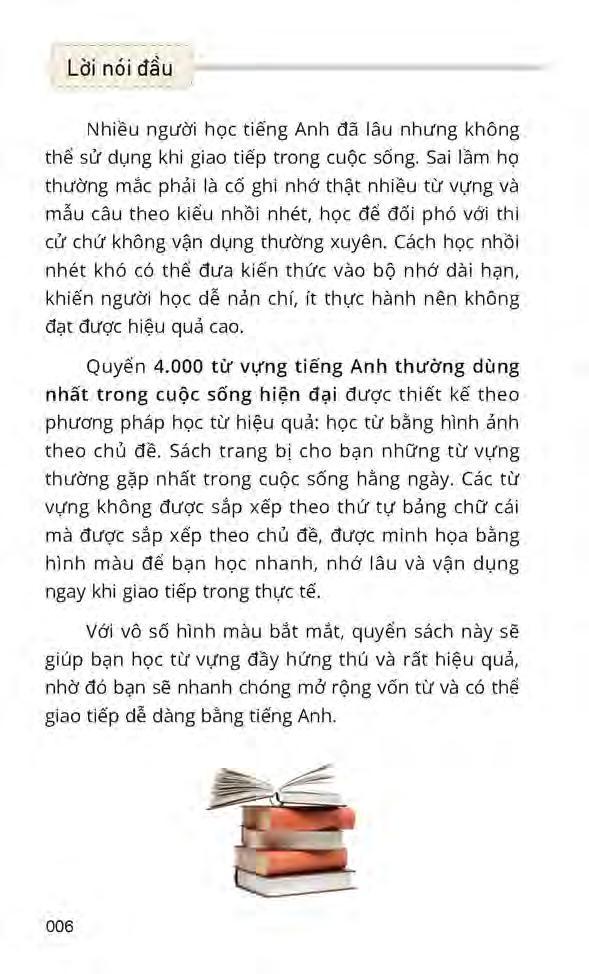 Sách 4000 Từ Vựng Tiếng Anh Thường Dùng Nhất (Kèm CD Hoặc File MP3)
