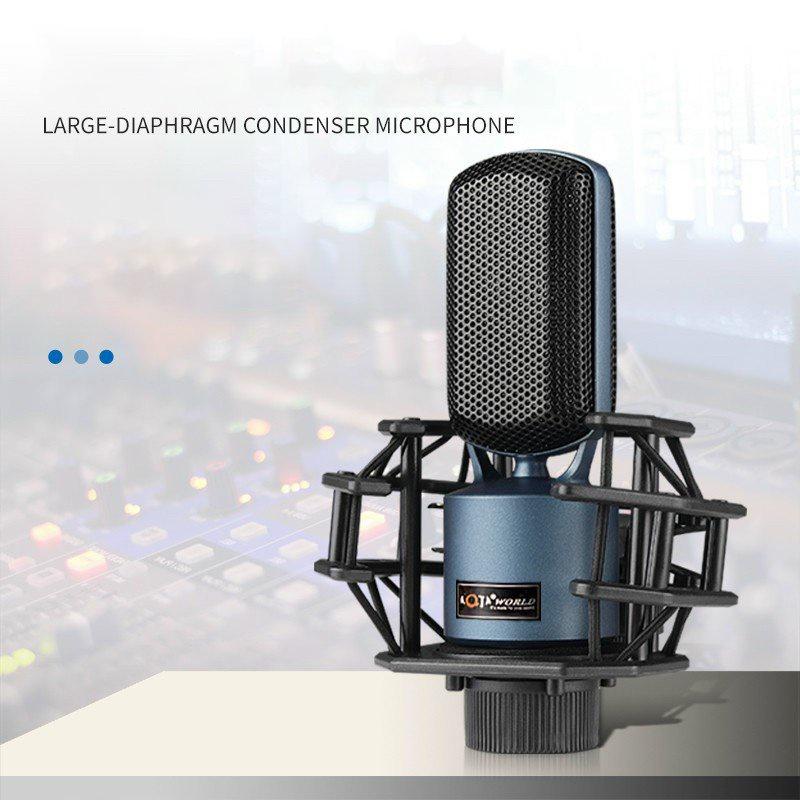 Trọn bộ combo thu âm livestream karaoke soundcard K300 micro ALC290 tặng full phụ kiện cao cấp bảo hành vàng 12 tháng