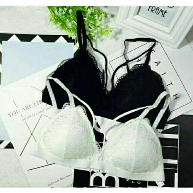 Áo lót bra ren dây chéo chữ V