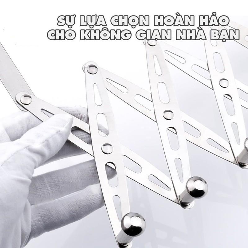 Móc treo đồ sau cửa inox hình ZicZac