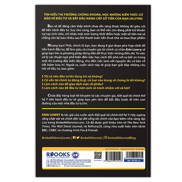 Bộ Sách Kiệt Quệ Tài Chính Thế Hệ Y: Hãy Ngừng Sống Chật Vật Và Chỉnh Đốn Lại Đời Sống Tài Chính Của Bạn + Tiến Hành Đầu Tư
