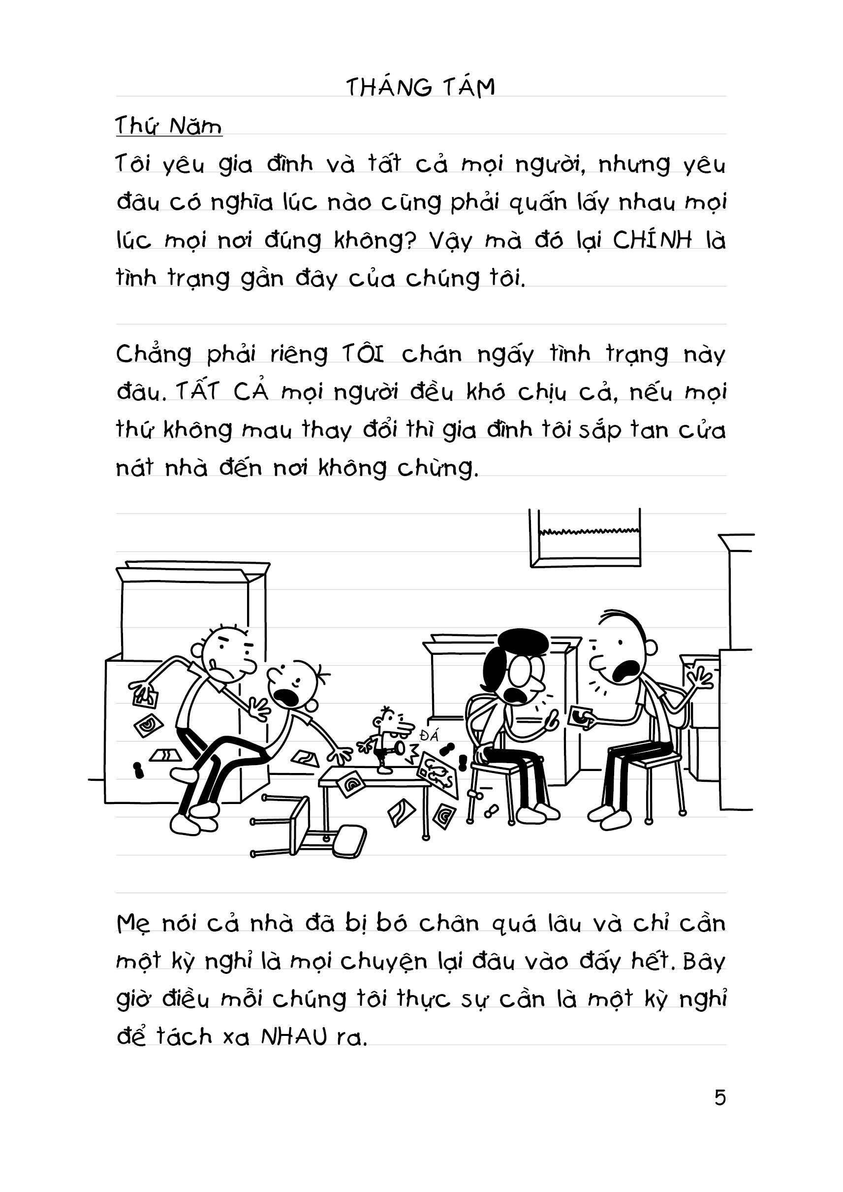 Nhật Ký Chú Bé Nhút Nhát Tập 15 - Tiếng Việt Cái Kết Khó Lường - Diary Of A Wimpy Kid