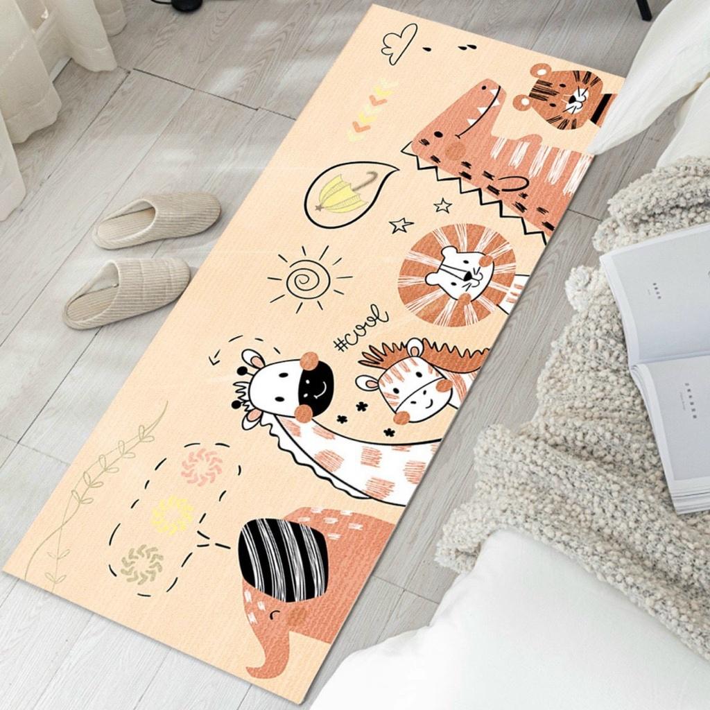 Thảm chân giường, thảm trải trang trí chân giường phòng ngủ chất vải bali cao cấp 80cm x 200cm