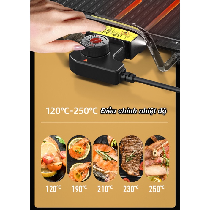 Bếp Nướng Điện Không Khói Electric BBQ Grill Tiết Kiệm Điện