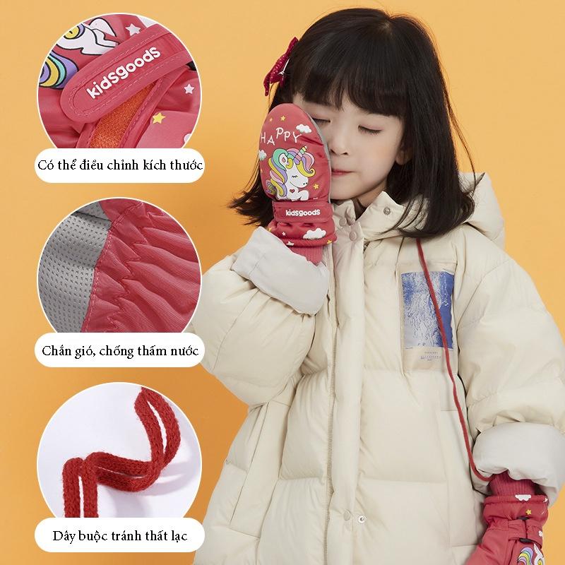 Găng tay trẻ em chống nước cao cấp Kidsgoods DB01