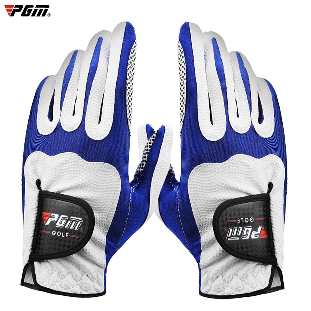 Gói 1 Cái Găng Tay Golf Nam Trái Tay Phải Mềm Mại Thoáng Khí Da PU Da Lycra Với Bóng Bút Golfer nam Thể Thao Găng Tay Ngoài Trời Color: white blue left hand Size: X-Large XL