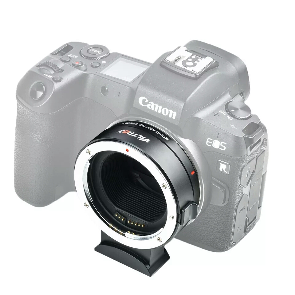 Ngàm chuyển đổi ống kính EF-EOS R lấy nét tự động cho Canon EOS R- Hàng nhập khẩu