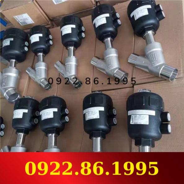 Giá Tốt + Van Góc Burkert 2000A Van Ghế Khí Nén Thường Mở 00178601 Hơi DN15 hàng mới
