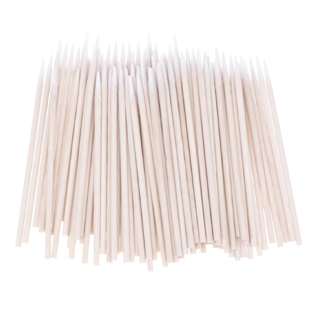 2x100Pcs Cotton Stick Clean Tool for Headphone Phone Charging Port