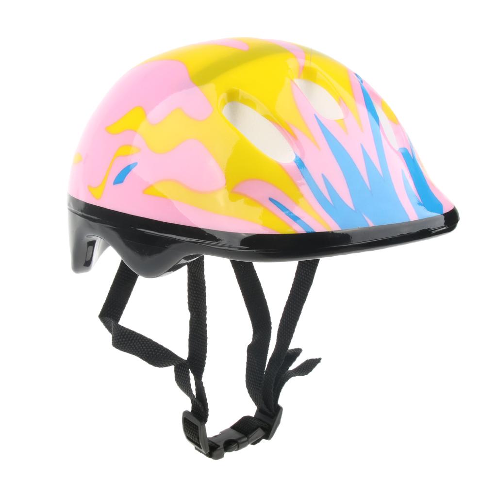Kids Roller Skating Skateboarding Safety Helmet Head Protection Hat Pink