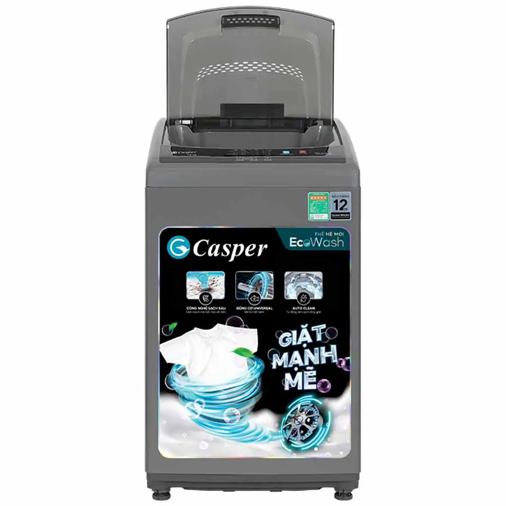 Máy giặt Casper 7.5 kg WT-75NG1 - Hàng chính hãng