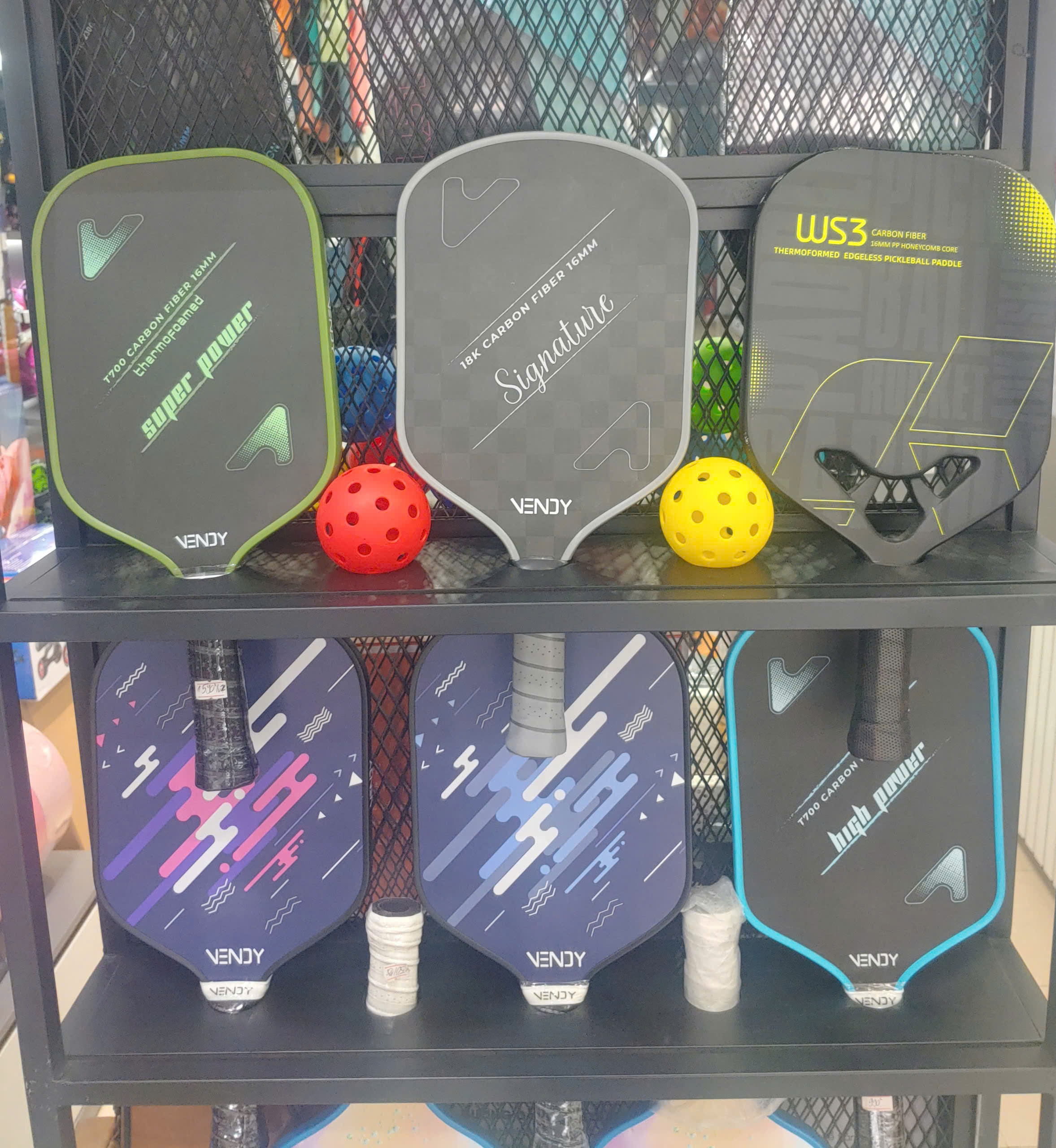 Combo 2 Vợt Tập Pickleball 2MATE Chính Hãng VENDY - Tặng kèm túi đựng vợt và 4 quả bóng tập