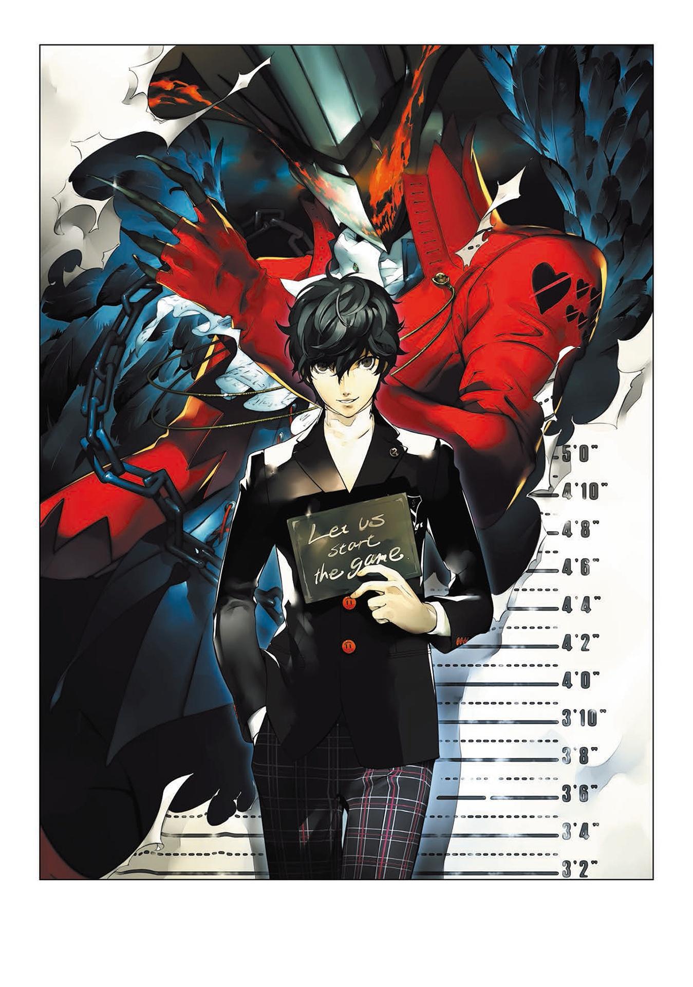 Sách ngoại văn: ペルソナ５　公式設定画集 PERUSONA GO KOUSHIKI SETTEI GASHUU