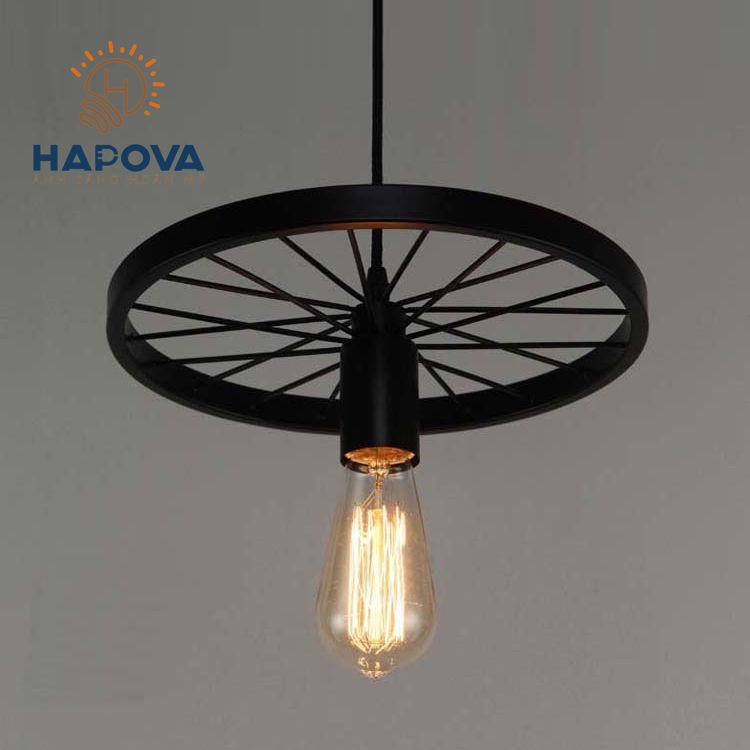 Đèn thả bánh xe đèn thả trần trang trí HAPOVA DÝTAS 7089/1