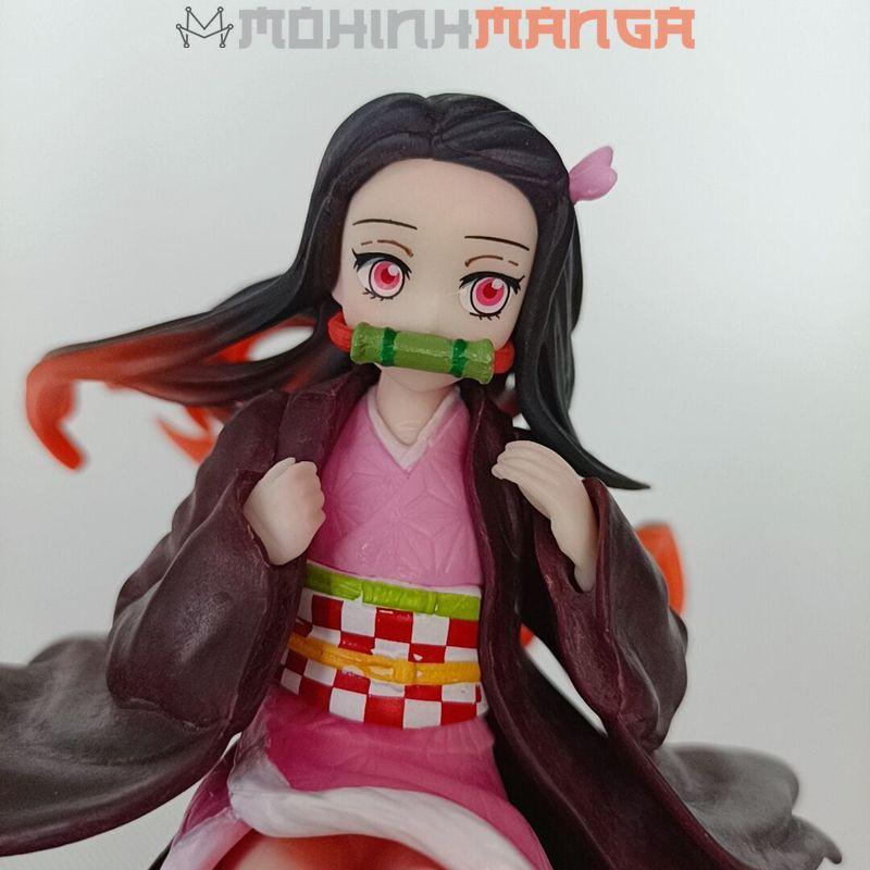 Mô hình nhân vật Nezuko ngồi (nhân vật em gái Tanjirou) figure Kimetsu no Yaiba Thanh Gươm Diệt Quỷ Cứu Nhân