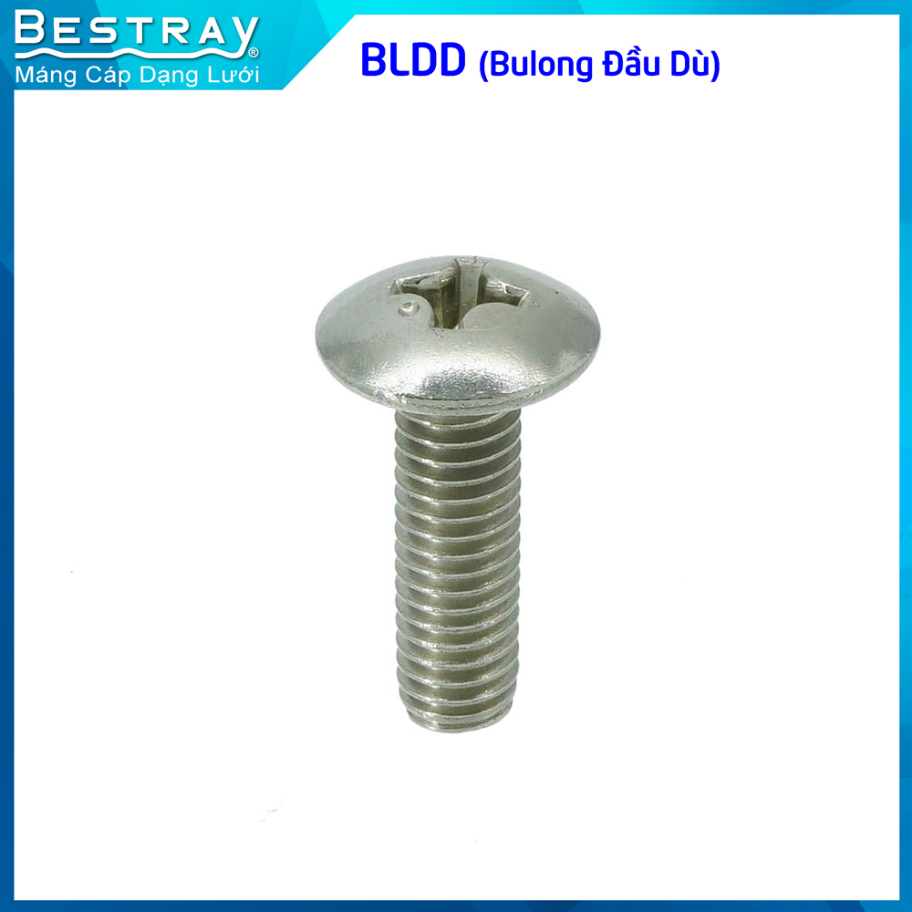Bulong Cổ Vuông + Bulong Đầu Dù | Máng Cáp Bestray