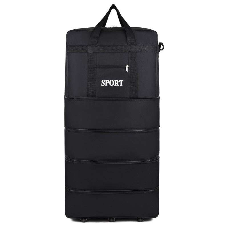 Vali Hành Lý Ký Gửi dạng kéo đeo vai quai xách Super X Bagage Carrier 6 bánh xe 105x50x30cm (Size 40inch)