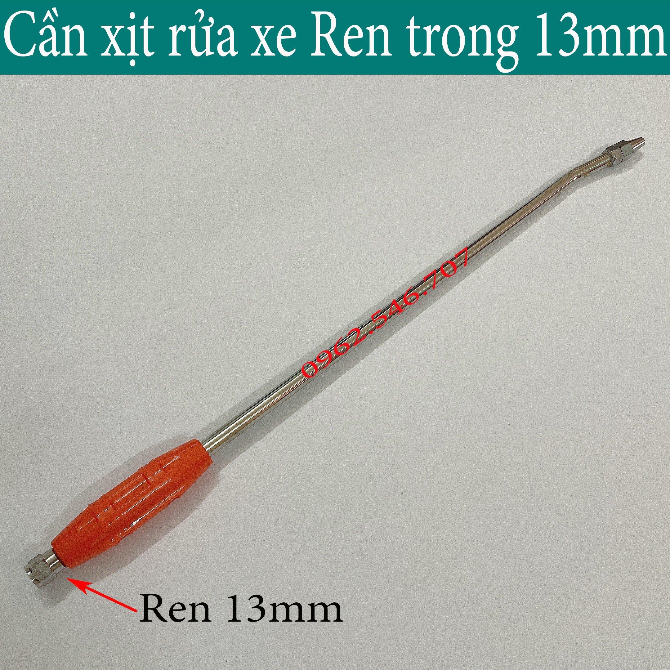 Súng xịt - vòi xịt rửa xe áp lực cao mini cho máy xịt rửa áp lực cao + cần xịt 60cm ren ngoài 14mm hoặc 22mm